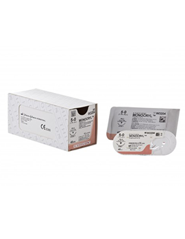 Monocryl® Monofilament Suture with 3/8 Circle Reverse Cutting Prime Needle