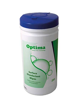 Optima Surface Disinfectant Wipes