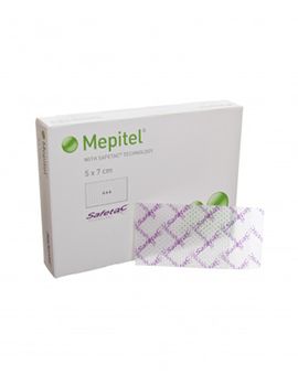 Mepitel Soft Silicone Wound Contact Layer with Safetac® Technology