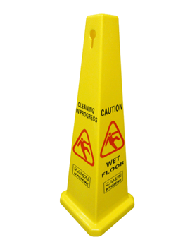 Dual Warning Floor Cone