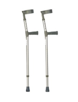 Double Adjustable Forearm Crutches
