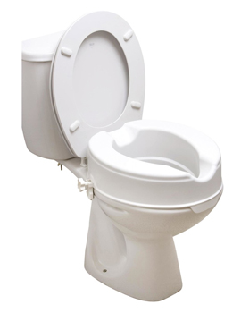 Raised Toilet Seat Without Lid